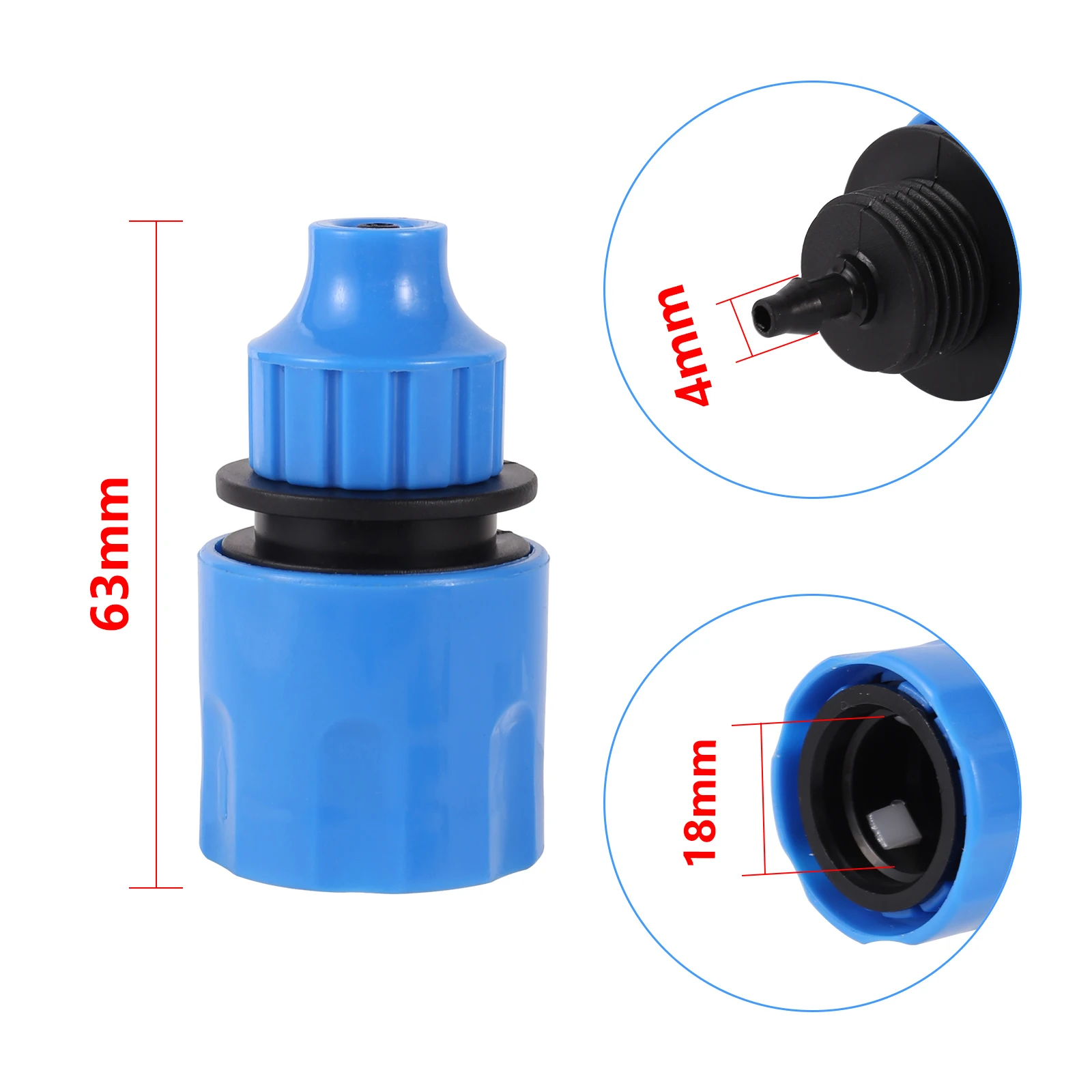 Attrezzo da giardino per adattatore per capezzolo con connettore rapido per tubo dell'acqua per l'irrigazione agricola acquista in modo economico - spedizione gratuita, recensioni reali con foto