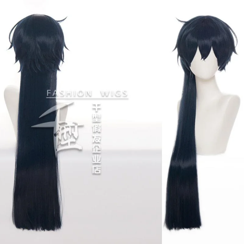 

Anime The Case Study Of Vanitas Vanitas Cosplay Wig Bluish Black Hair Heat Resistant Synthetic Halloween Party Accessories Props