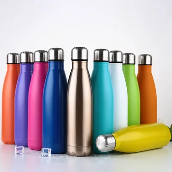 Bouteille isotherme à double paroi en acier inoxydable, thermos, garde au chaud et au froid, isolée sous vide, gourde sport, 350 ml, 500 ml, 750 ml, 1000ml 1