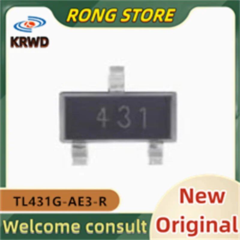

(50PCS/100PCS）431 TL431G-AE3-R TL431G SOT-23 New and Original Chip IC