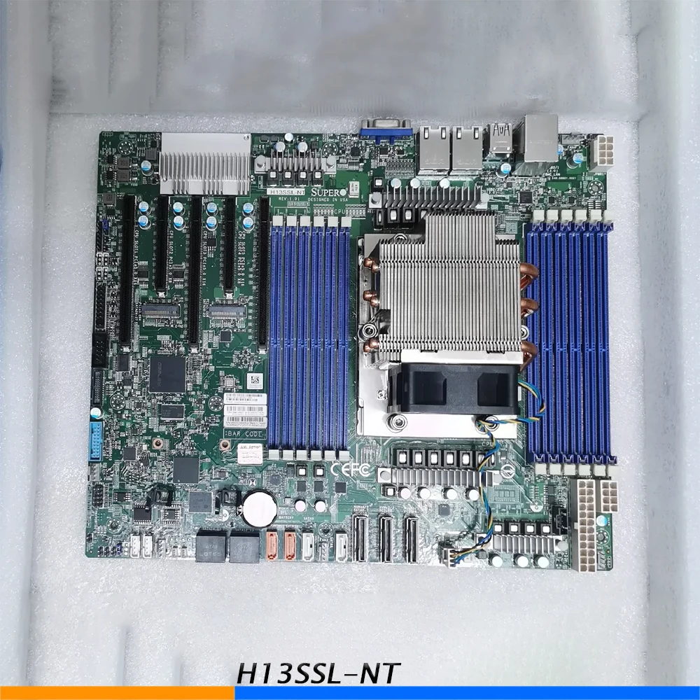 For Supermicro H13SSL-NT DDR5 server Motherboard Support 4800B 5600B 2 For Supermicro H13SSL NT DDR5 server Motherboard Support 4800B 5600B