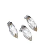 Natural Clear Crystal Quartz Pendant for women Charms 2020 Long face Jewellery stone bullet crystal pendant for chandeliers 4