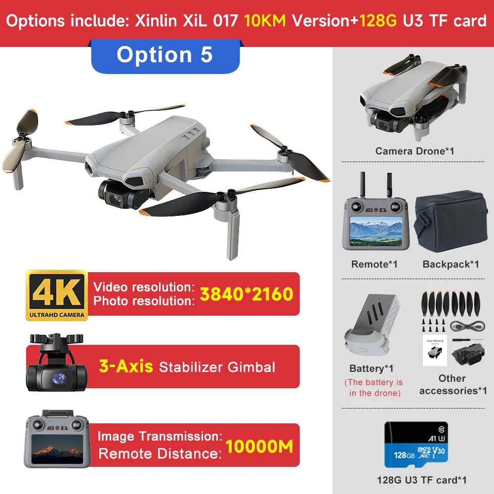 Camera Drone 128G