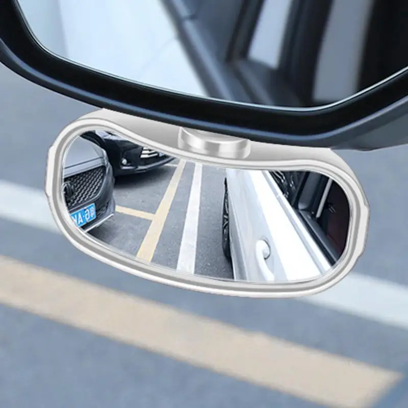 Blind Spots Mirrors Auxiliary Mirrors for Reversing & Rearview 360 Degrees Rotating Car Safety Auxiliary Side Mirror for Car SUV