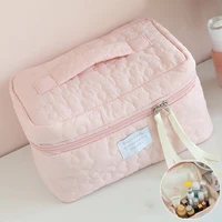Ins Style Candy Color Makeup Bag New Light Luxury Women's Bag Lipstick Pack Portable Travel Cosmetic Storage Toiletry Bag 1