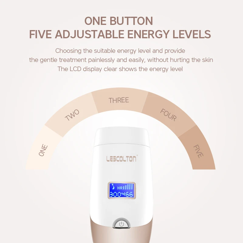 Lescolton IPL إزالة الشعر 1000000 ومضات آلة لنزع ا...