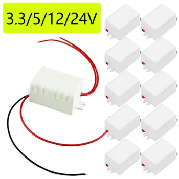1-10PCS โมดูล AC 110V 220V 230V ถึง DC 3.3V 5V 12V 24V MINI Buck Converter 3W แรงดันไฟฟ้าแยก Stabilized โมดูล 1
