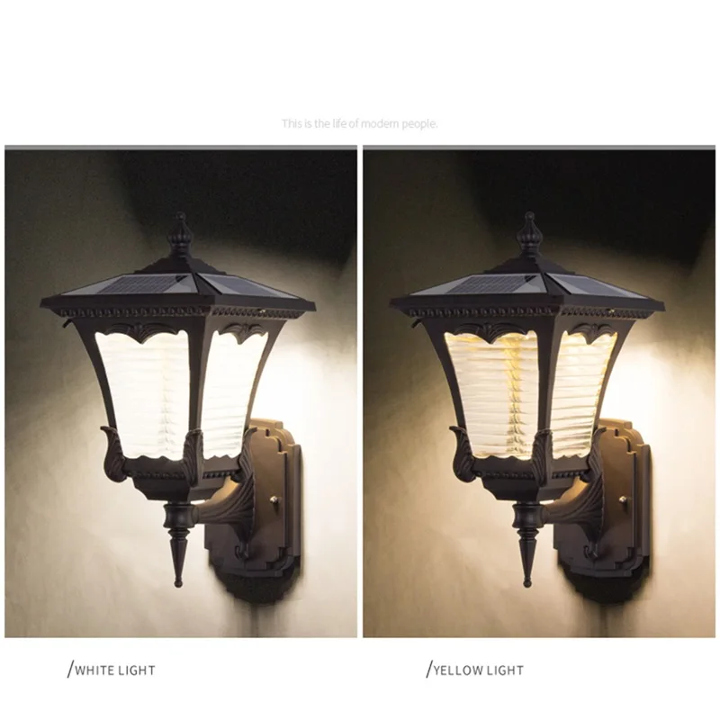 Solar Outdoor Wall LED Light