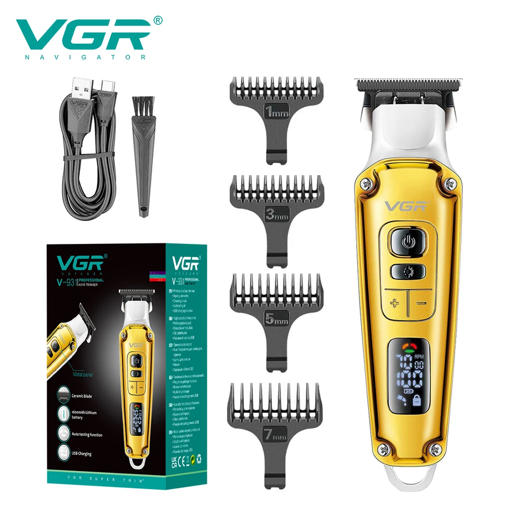 VGR مقص الشعر المعادن الجسم الشعر المتقلب قوة قوية...