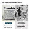 Transparent PVC bag Portable bedding blanket packaging pillow core storage bag 6