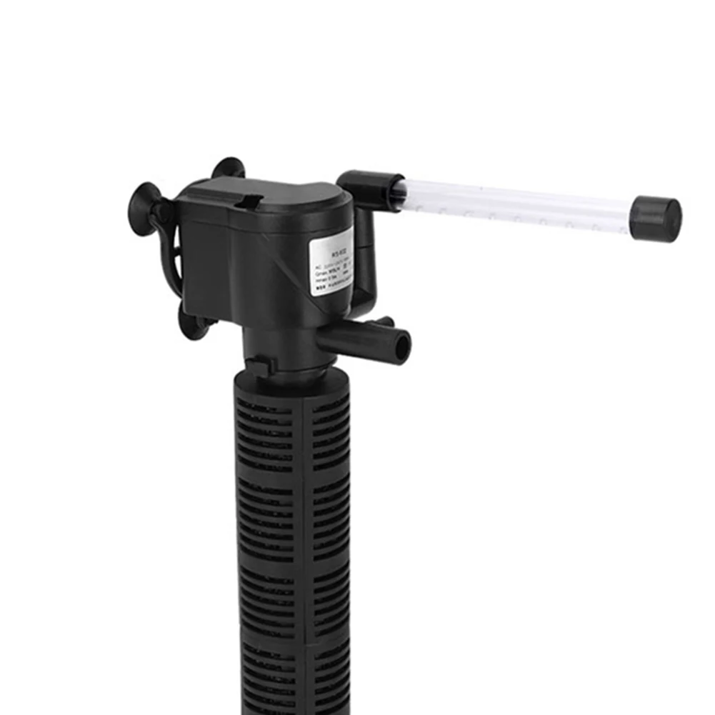 3 in 1 Fish Tank Filter Silent Mini Aquarium Filter Waterproof Aquarium Air Pump Submersible Water Purifier Aquarium Accessories
