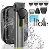 All in One Beard Trimmer with Adjustable Combs IPX7 Waterproof Trimmer for Men Hair Clippers Nose Trimmer Electric Razor Shaver 1
