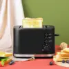 Home Sandwich Toaster Automatic Breakfast Black Vintage Mini toaster 3