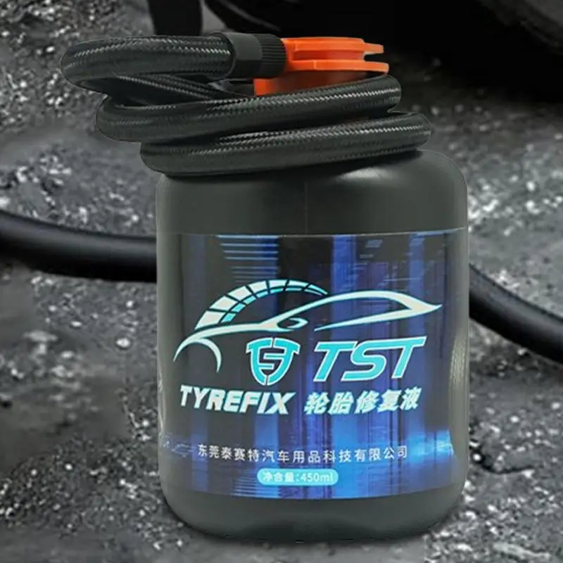 Puncture Repair Sealant Tire Repair Tools 450ml Automatical Professional Grade Tire Sealant Quick