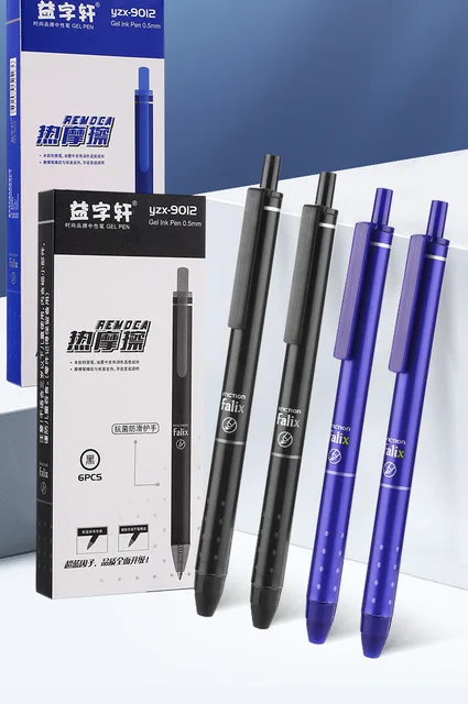 25 Ricariche Penne Gel Cancellabili - Rosso 0.5mm, Perfette Per Scuola - Foto 6