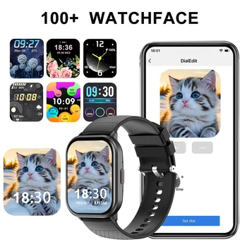 Smart Watch for fitness tracking, sleep monitoring and long battery life, Wireless Calling, Compatible With Android & For Iphone 4