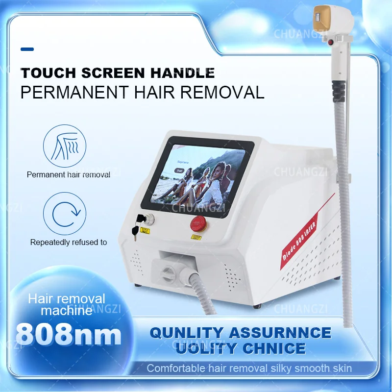 

Triple Wavelength Ice Spot Painless Permanent Laser Hair Removal Machine Diode 755nm+808nm+1064nm Alexandria
