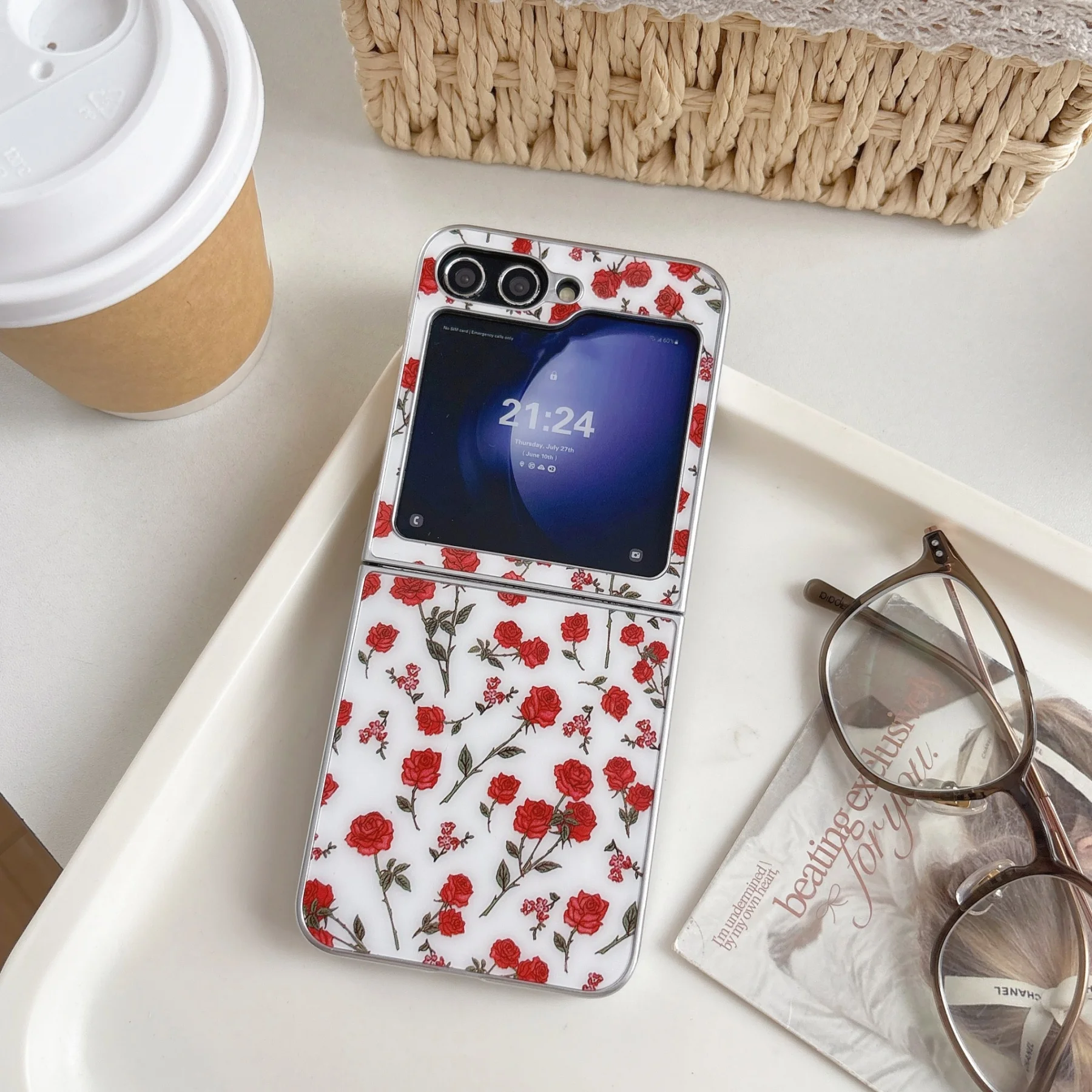 Cute Full-Screen Colorful Stars Shockproof Phone Case
