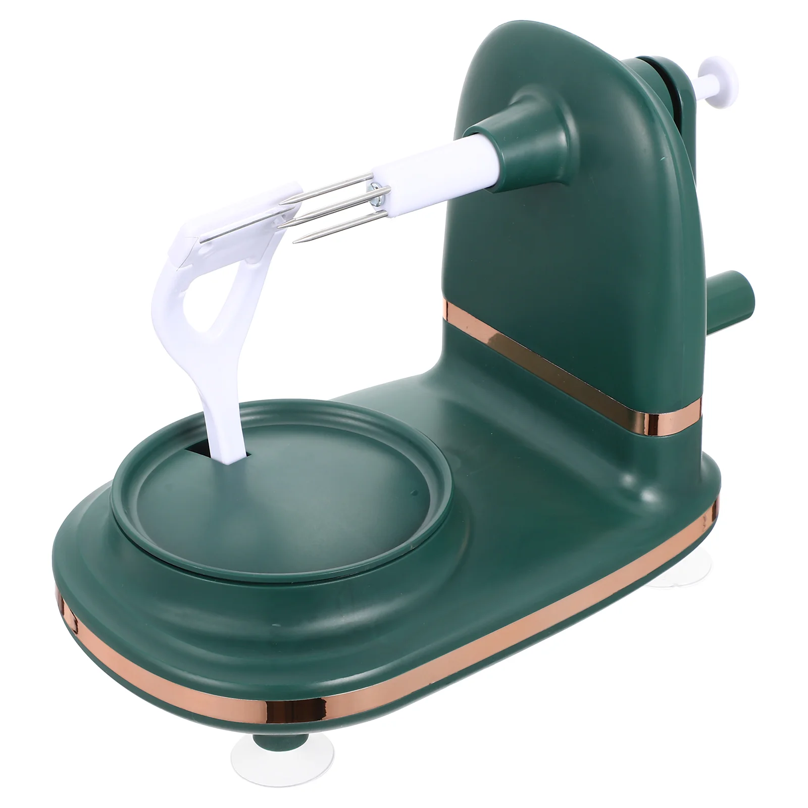 

Peeler Pear Peeler Slicer and Corer Stainless Steel Manual Tool for Home Kitchen Dark Green
