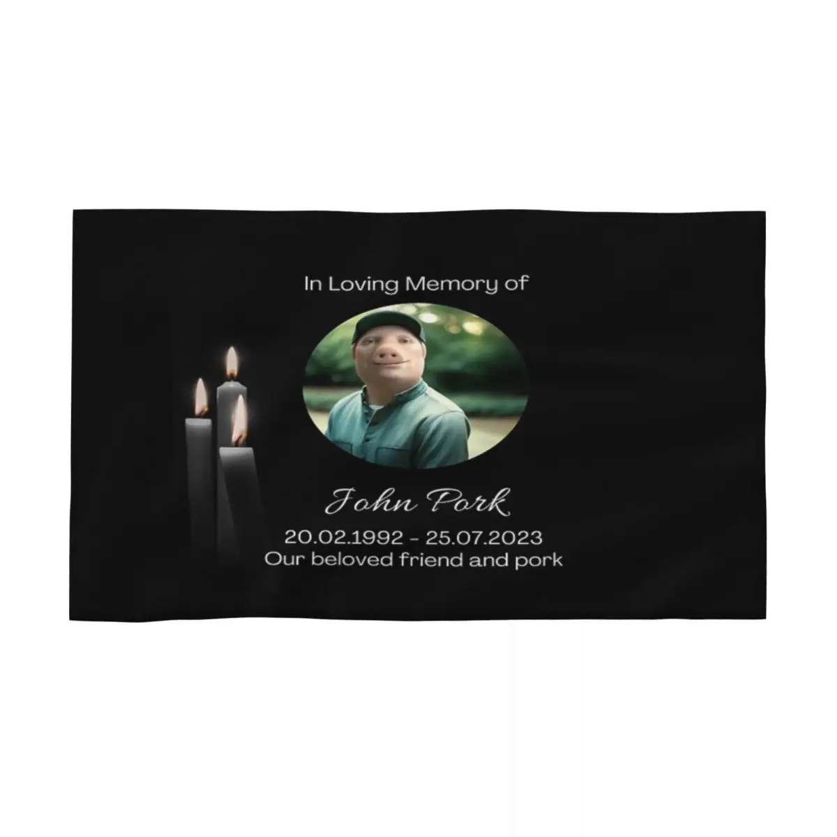 Поршневые полотенца RIP John, банные халаты для лица