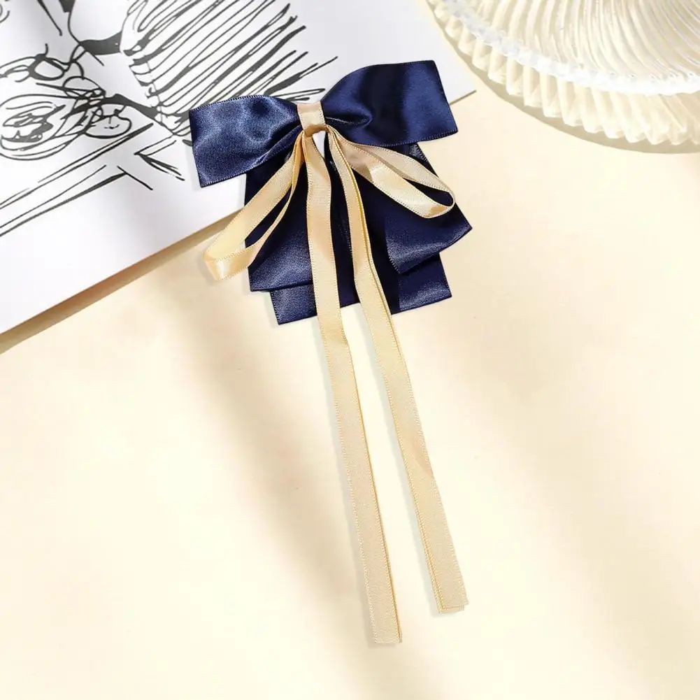 Back Head Spring Hair Clip Elegant Bowknot Ribbon Hair Barrette Set with Golden Edge Stylish Hair for Girls for Styling for Thin thin summer postpartum abdomen strap abdomen band belt toning back support belts waist abdomen girdle pregnant women