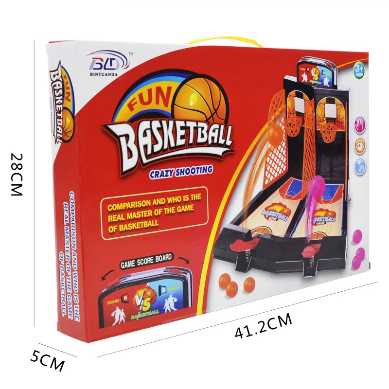 Настольная игра pucket для игры в баскетбольную площадку с двумя ...