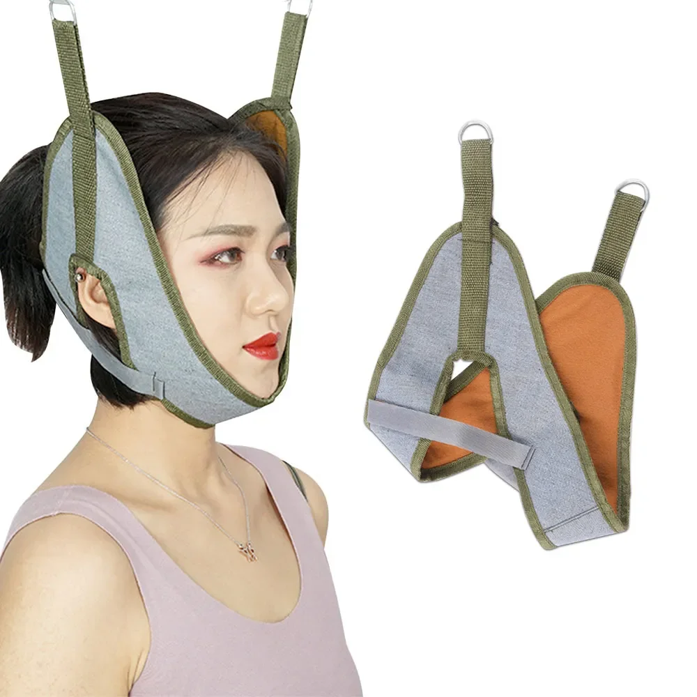 Neck Cervical Traction Device Neck Support Stretcher Bands Neck-Stretching Strap Neck-Braces 1Pcs