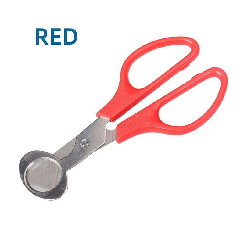 Description Picture 6 of item100Pcs/Lot Cigar Cutters Stainless Steel Blade Multifunction Durable Quail Egg Shell Scissors Kitchen Tools Rust Resistant