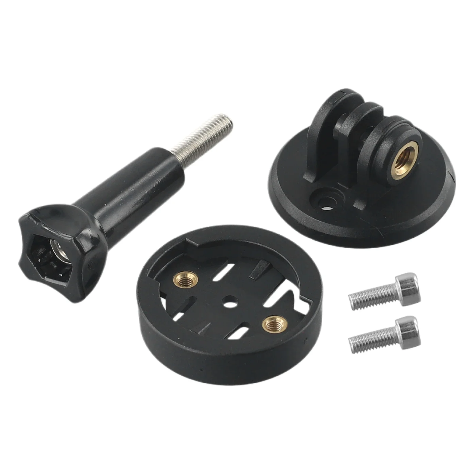 Action Camera Mount Bike/Bicycle Computer Odometer Base Adapter Mount For Garmin Edge Bracket Adapter Light Camera Battery Connector Parts