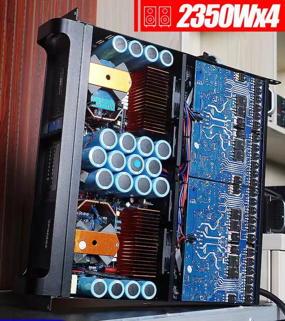 

GLY professional double four-channel outdoor array sound bar subwoofer switching power supply digital stage box KTV singing pres