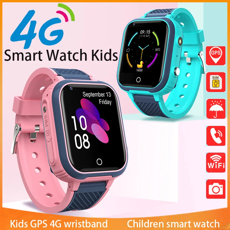 

Xiaomi Mijia 4G Smart Watch Children Kids GPS WIFI Video Call SOS Camera Monitor Waterproof SmartWatch Children Student