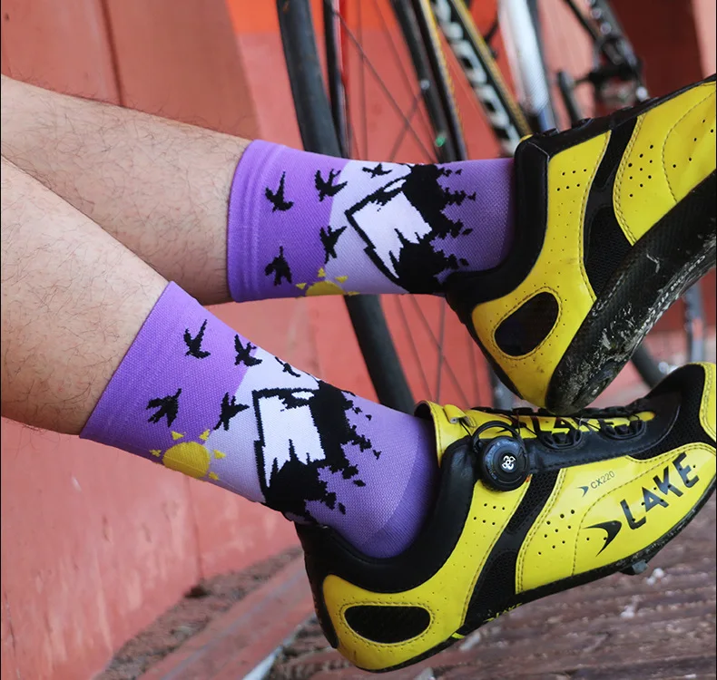 Men Sock Sports Women Compression Crossborder Supply Running Riding Cycling Over Knee Basketball Biking Hockey Soccer Breathable 59