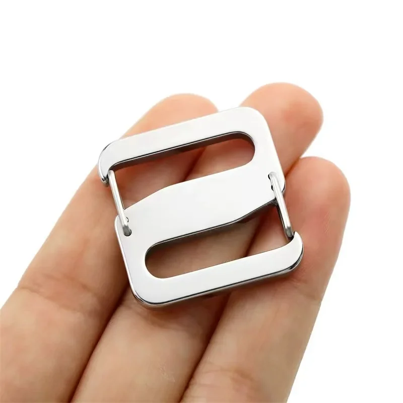 Metal Adjuster Buckle 2pcs Aluminum Open Mouthhook Clasp For Backpack DIY Crafts Belt Bags Strap Hook