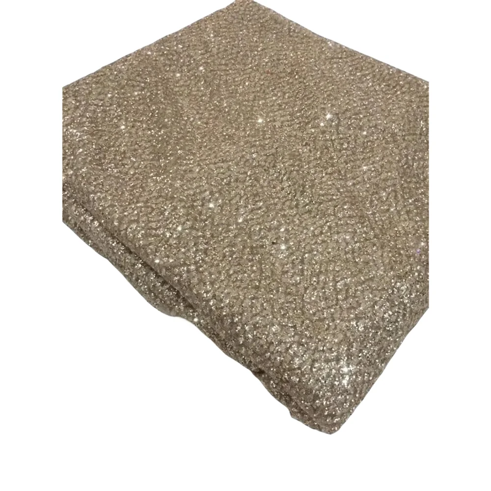 

Блестящая сетчатая кружевная ткань из тюля, свадебное вечернее платье, syj-11168