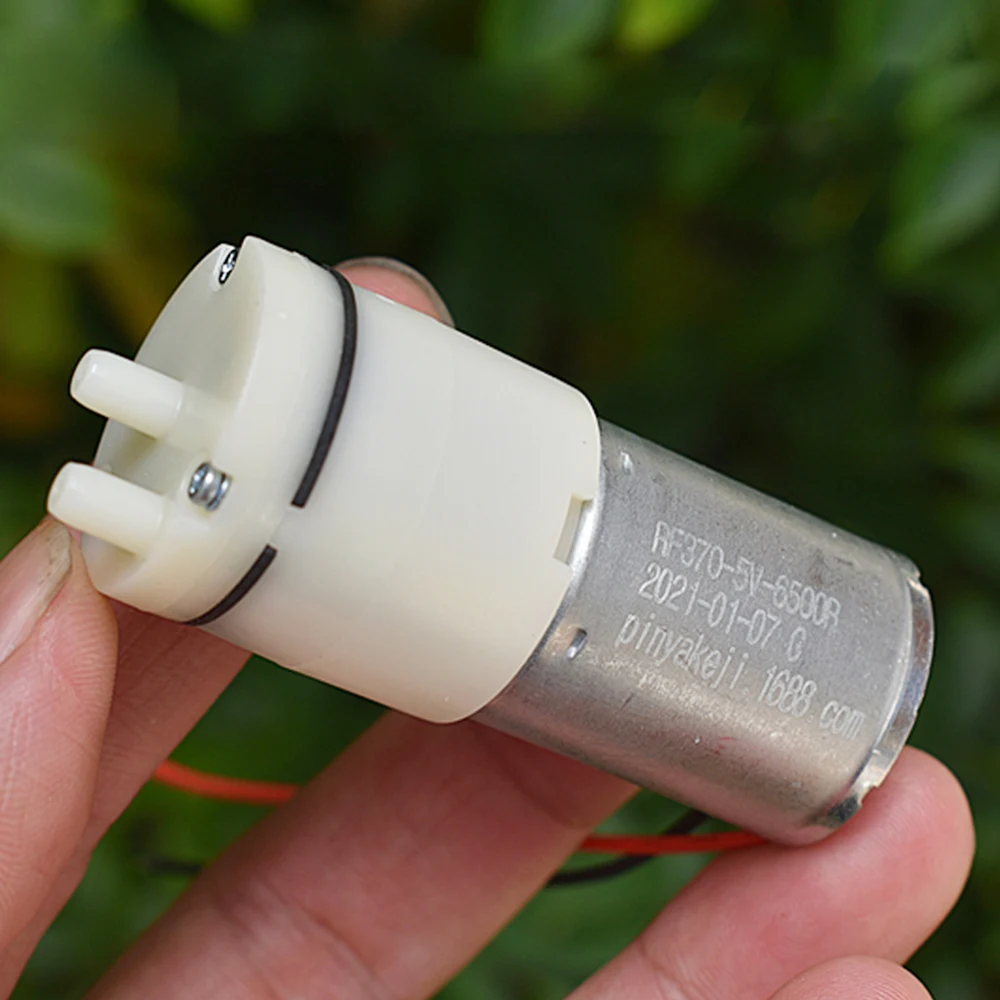 

Micro Air Oxygen DC Pump 5V 6V Miniature Electric Diaphragm Pump Breast Pump Negative Pressure Pump USB Pumping Booster