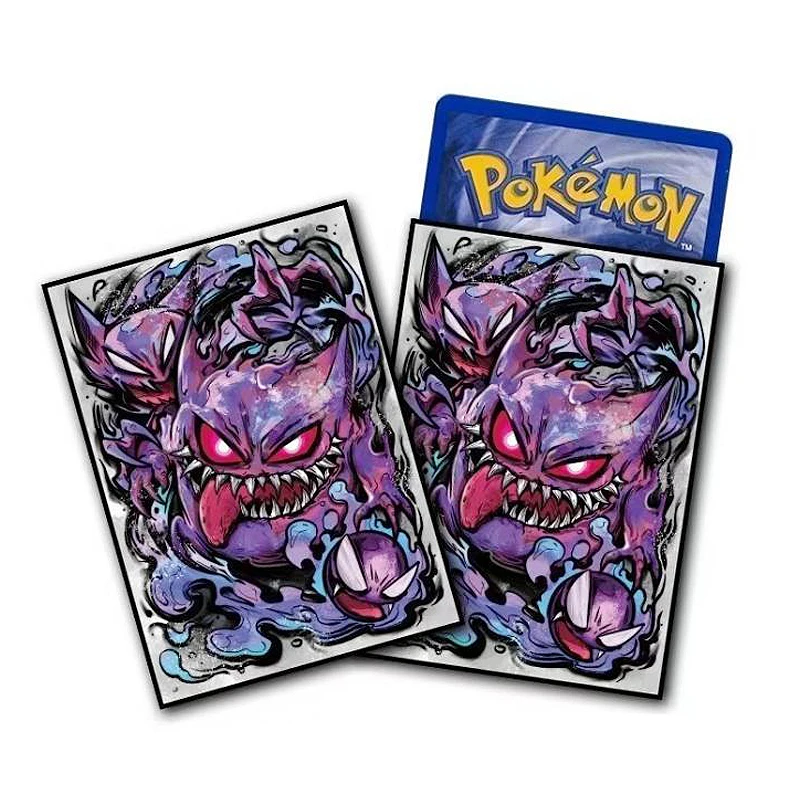 65 Pz/Set 66 X92Mm Pokemon Fai Da Te Self Made Ptcg Gengar Ectoplasma Series Card Cover Card Sleeve Anime Game Collection Card Cover