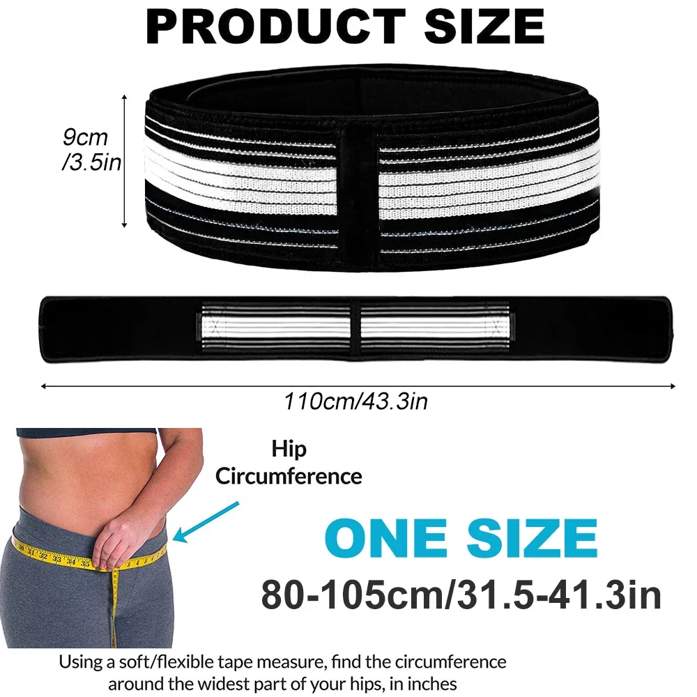 Sciatica Belt for Women Men SI Joint Support Belt Brace for Lower Back Sacroiliac Sciatic Pelvic Lumbar Hip Leg 1Pcs lumbar support belt,back brace,sacroiliac hip belt