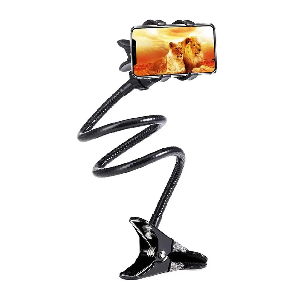 Adjustable Gooseneck Webcam and Phone Holder