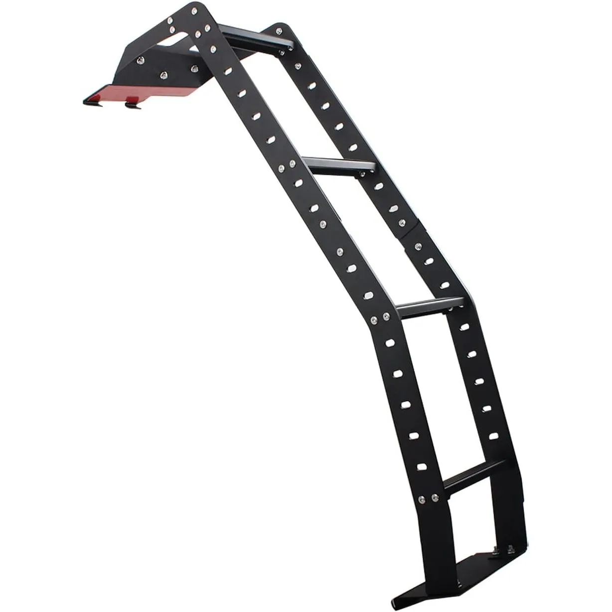 

Factory direct sale black Rear Door Ladder car tailgate ladder steel ladder with steps for 4Runner 2010-2020
