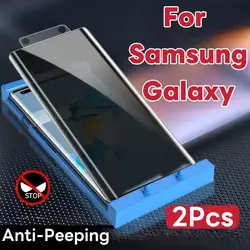 Enhanced Privacy Ceramic Screen Protector - 2 Pack, Anti - Spy Anti - Visit Membrane - Galaxy Note20 Ultra
