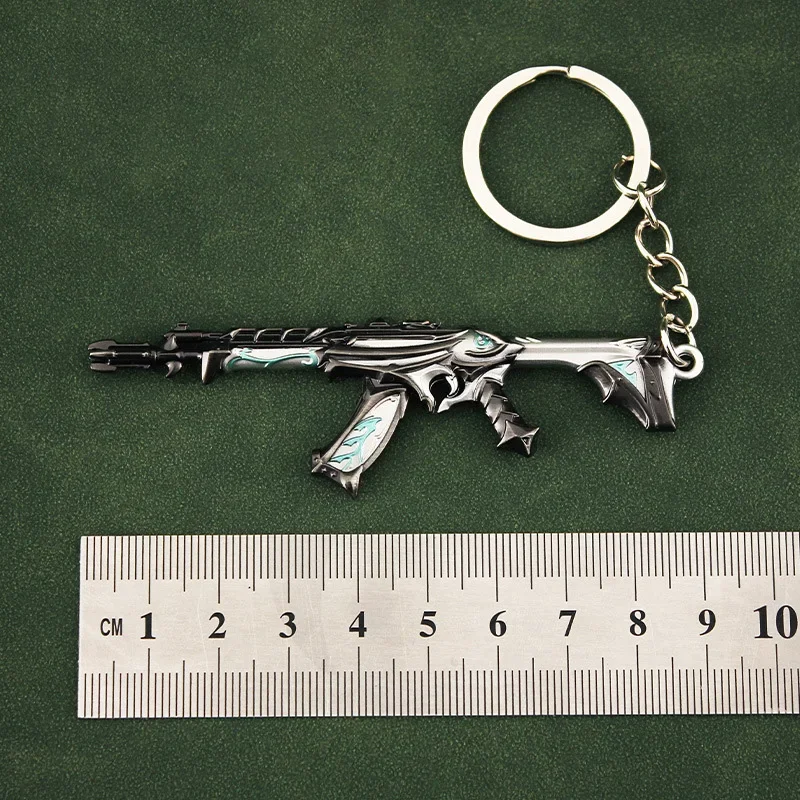 Cosplay Sword Cosplay Prop Cosplay Toy Game Knife Game Keychains Sword Keychain Valorant Weapon Melee Reaver 2.0 Karambit Knife Metal M4 Game Peripheral Samurai Sword Alloy Model Keychain Pendant Gifts Toys
