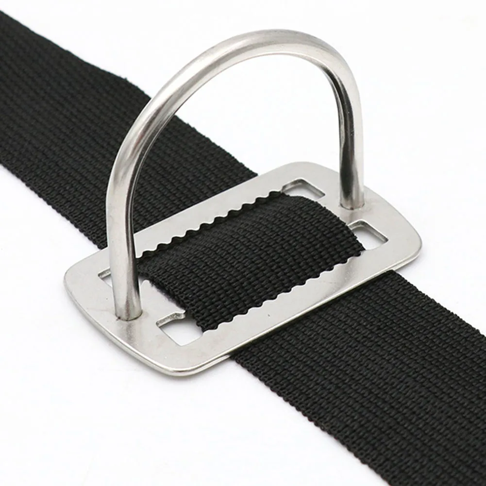 

Durable Belt Slide Keeper Keeper Webbing Weight Belt 316 Stainless Steel BCD Belt Retainer Stopper Scuba Diving