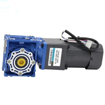 

5M60GN-RV40-2 220V AC Motors 60w Low Speed Electric Motor Worm Gear Reducer Low Noise High Torque