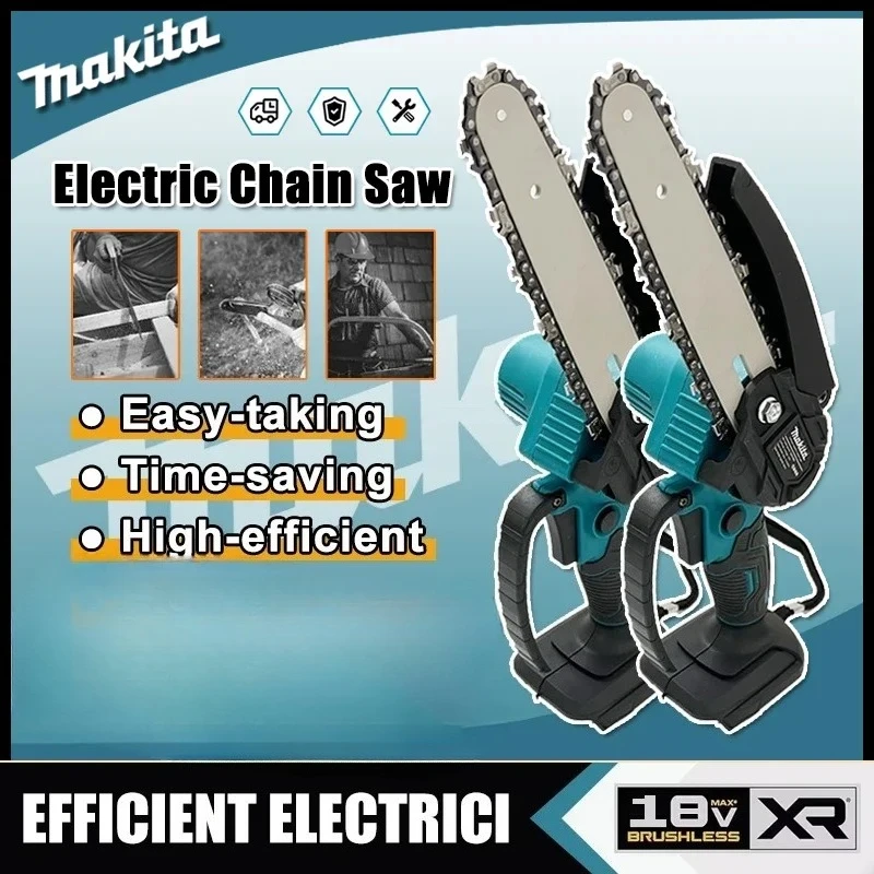 Makita Electric Saw Wood Logging Chain saw 6 Inch Chain Saw Handheld ...