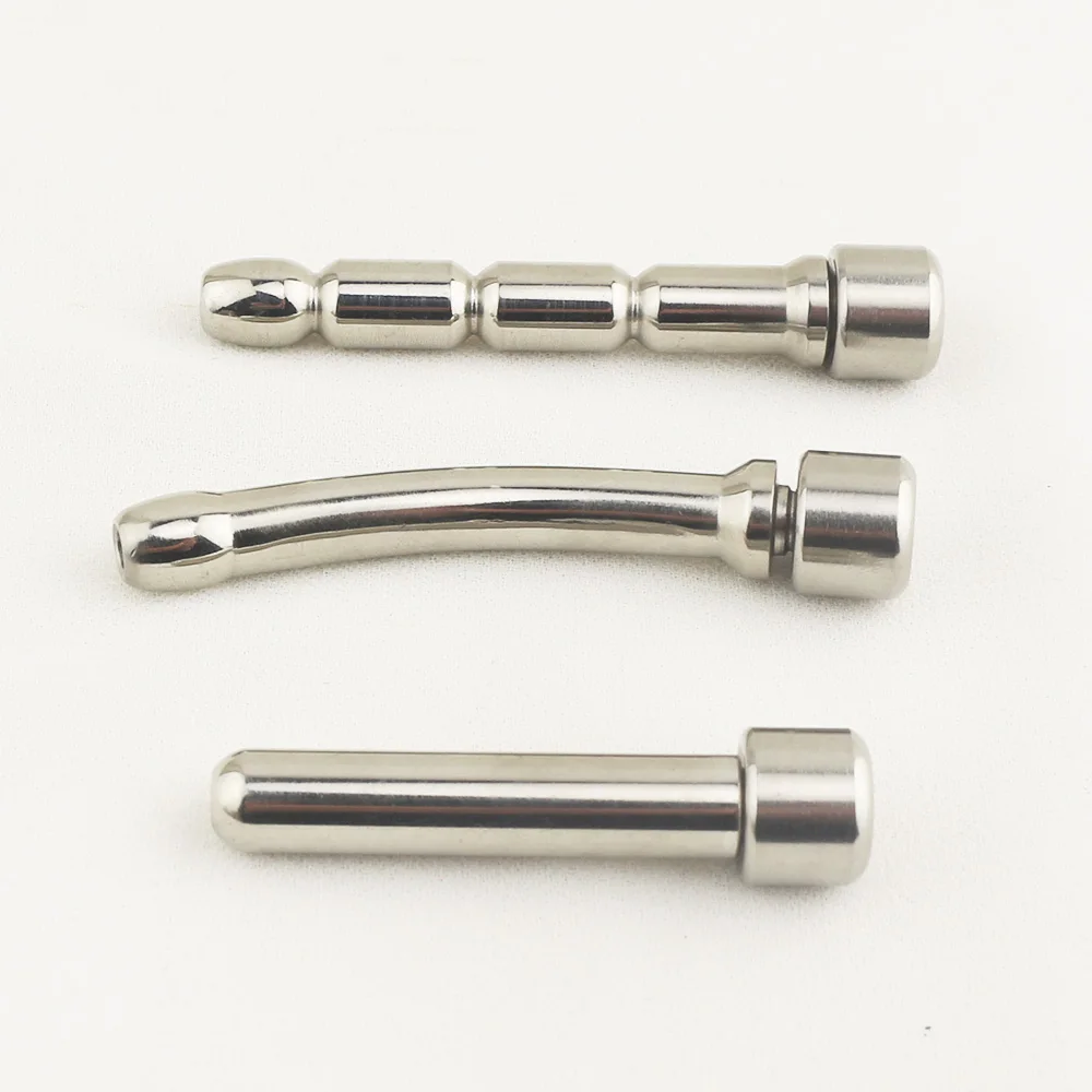Male Chastity Cage Universal Accessory Device Stainless Steel Penis Metal Cage Universal Urethral Tube Urethral Adult Sex Toys