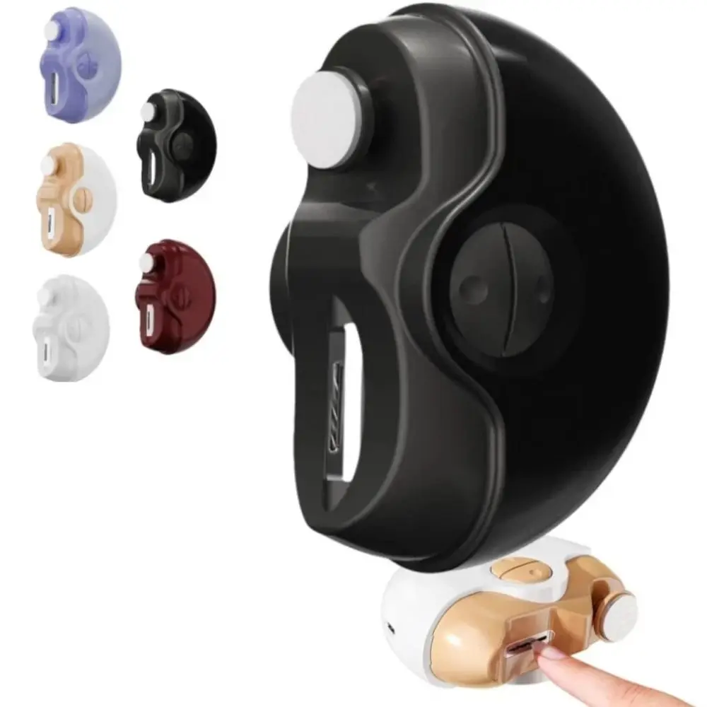 Portable 2 in 1 Electric Nail Clippers Nail Care Rechargeable Automatic Nails Clipper Silent Universal Nail Trimmer Household