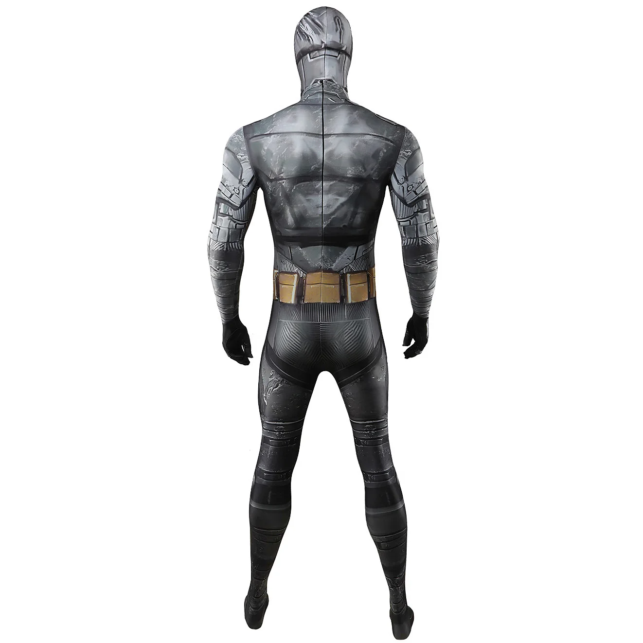 DC-Inspired Batman Cosplay Bodysuit for Adults and Kids
