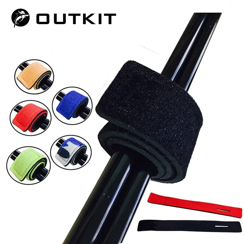 Fishing Tools Rod Tie Strap Belt Tackle Elastic Wrap Band Pole Holder Accessories 2PCS fishing tools fishing accessories fishing tool fishing tackle