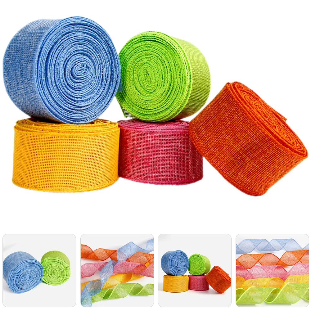 

Festival Package Ribbon DIY Gift Wrapping Ribbon Multi-Function Craft Ribbon For Easter Festivities Weddings Birthdays