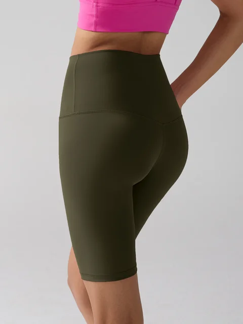 Women Sports Short Yoga Legging Shorts Squat Proof High Waist Fitness Tight Shorts Quick Drying Cycling Workout Gym Shorts